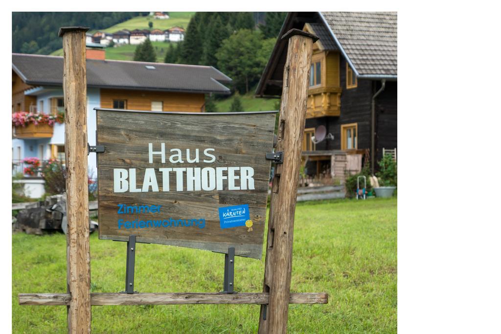 Haus Blatthofer Hotel Sankt Lorenzen im Lesachtal Luaran gambar